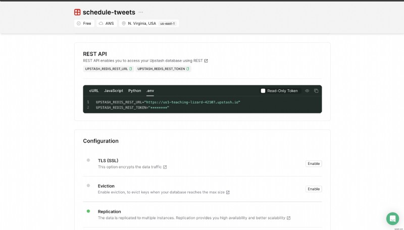 สร้างตัวกำหนดเวลาทวีตด้วย Upstash:คำแนะนำทีละขั้นตอน 
