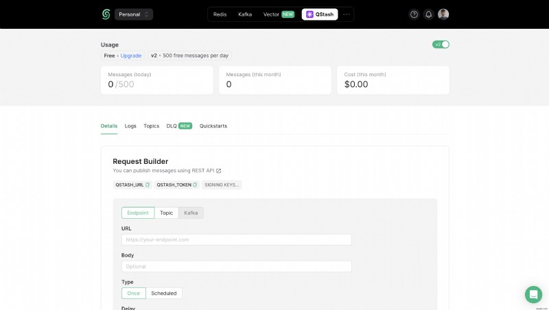 สร้างตัวกำหนดเวลาทวีตด้วย Upstash:คำแนะนำทีละขั้นตอน 
