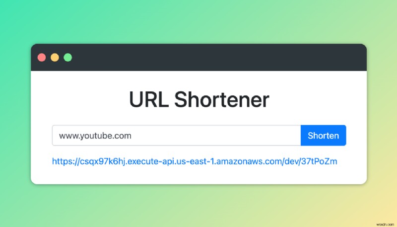 สร้างตัวย่อ URL แบบไร้เซิร์ฟเวอร์ด้วย AWS Lambda, Python และ Upstash Redis 