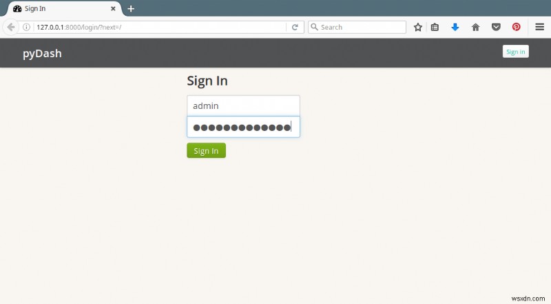 pyDash:เครื่องมือตรวจสอบประสิทธิภาพ Linux บนเว็บ 
