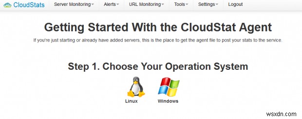 CloudStats.me – เซิร์ฟเวอร์ Linux ที่ครอบคลุมและการตรวจสอบเว็บไซต์จากคลาวด์ 