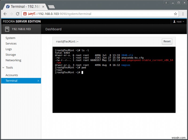 ห้องนักบิน:การดูแลระบบเซิร์ฟเวอร์ Linux บนเว็บทำได้ง่าย 