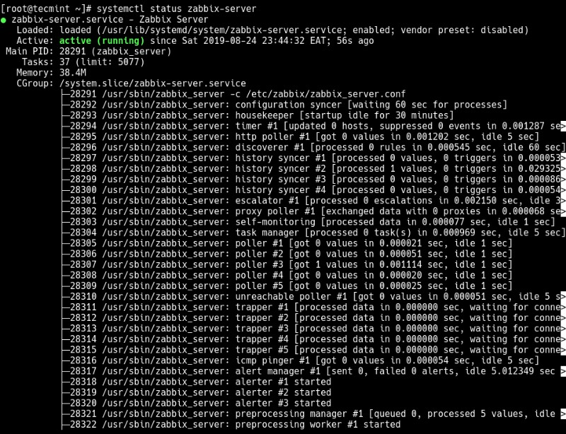 คำแนะนำทีละขั้นตอน:การติดตั้ง Zabbix บน RHEL 8 สำหรับ Enterprise Monitoring 