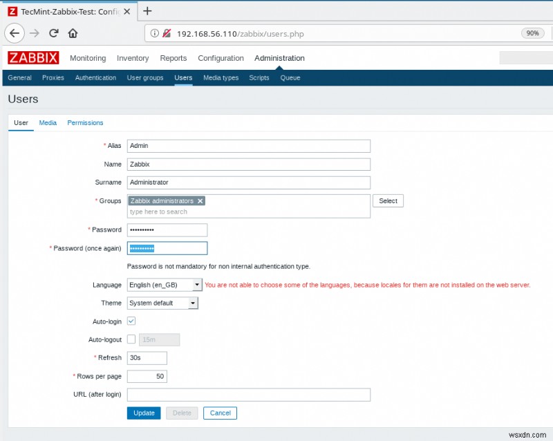 คำแนะนำทีละขั้นตอน:การติดตั้ง Zabbix บน RHEL 8 สำหรับ Enterprise Monitoring 
