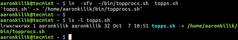 การเรียนรู้ลิงก์ฮาร์ดและสัญลักษณ์บน Linux:คำแนะนำทีละขั้นตอน 