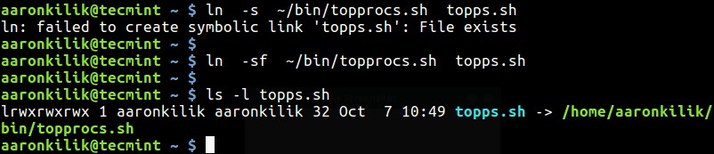 การเรียนรู้ลิงก์ฮาร์ดและสัญลักษณ์บน Linux:คำแนะนำทีละขั้นตอน 