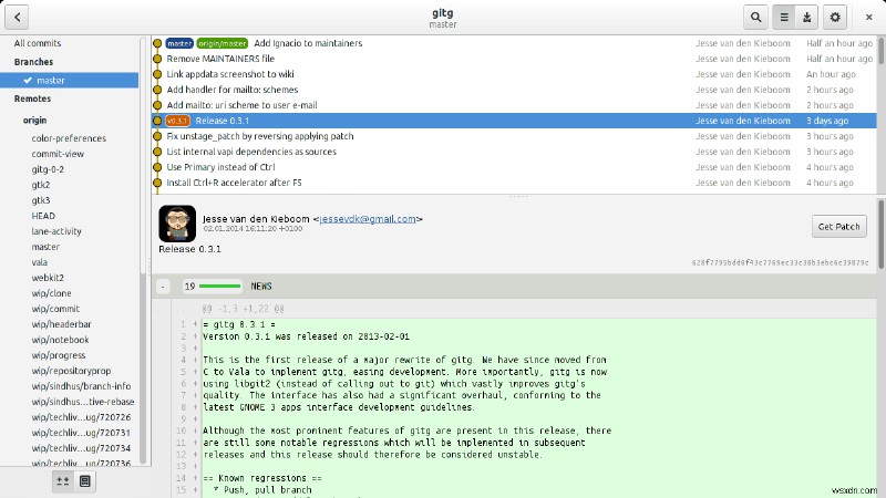 ไคลเอนต์ Git แบบกราฟิก 11 อันดับแรกและผู้ดูพื้นที่เก็บข้อมูลสำหรับ Linux – เพิ่มประสิทธิภาพการทำงาน 