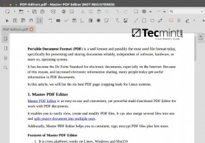 เครื่องมือครอบตัดหน้า PDF 5 อันดับแรกสำหรับ Linux:มีประสิทธิภาพ เชื่อถือได้ และฟรี 