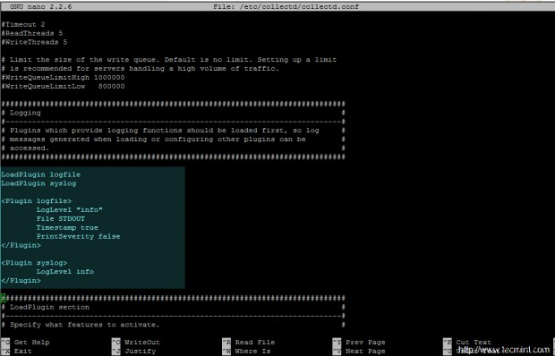 ปรับใช้ Collectd เป็นเซิร์ฟเวอร์การตรวจสอบส่วนกลางสำหรับไคลเอนต์ Linux 