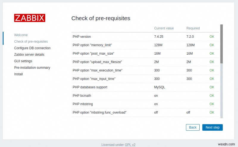 คำแนะนำทีละขั้นตอนในการติดตั้ง Zabbix บน Debian 11 และ 10 