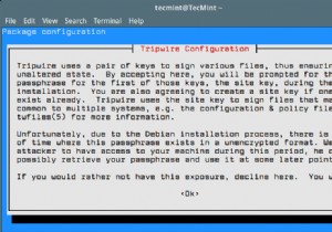 คำแนะนำทีละขั้นตอน:การติดตั้ง Tripwire IDS บน CentOS/RHEL ด้วย EPEL 