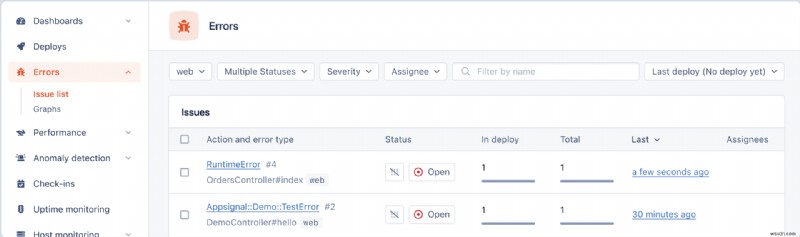 คู่มือที่ครอบคลุมสำหรับการติดตาม AppSignal ใน Ruby on Rails:เพิ่มประสิทธิภาพและความน่าเชื่อถือ 