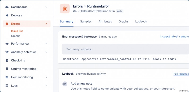 คู่มือที่ครอบคลุมสำหรับการติดตาม AppSignal ใน Ruby on Rails:เพิ่มประสิทธิภาพและความน่าเชื่อถือ 