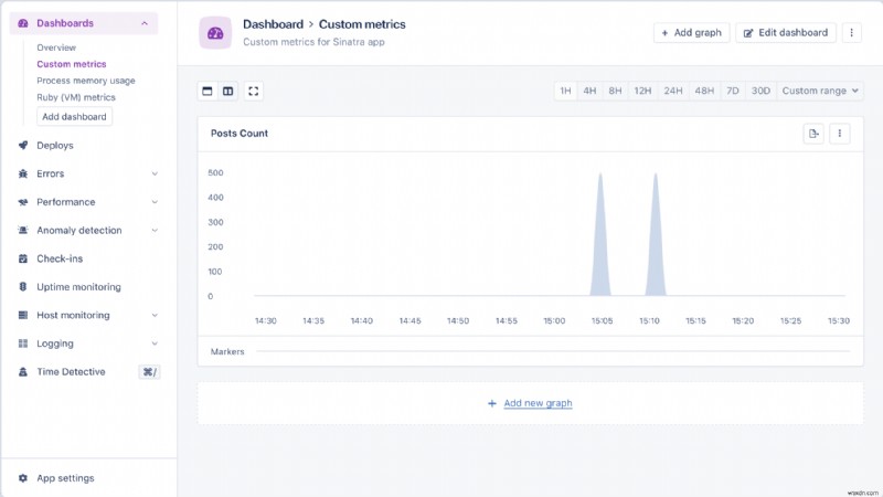 เชี่ยวชาญการวัดและการแจ้งเตือนแบบกำหนดเองใน AppSignal สำหรับแอป Ruby ของคุณ 