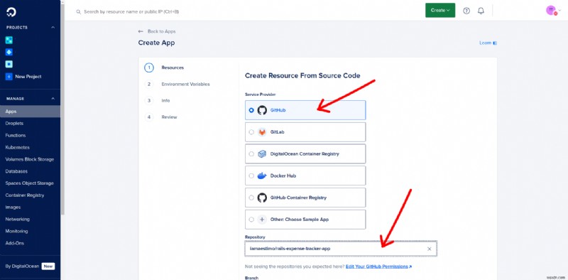 เปิดตัวแอป Ruby on Rails ของคุณบน DigitalOcean ด้วย AppSignal:คำแนะนำทีละขั้นตอน
