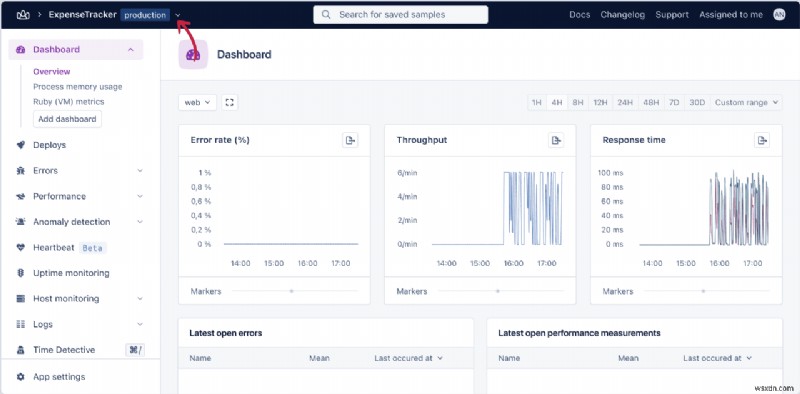 เปิดตัวแอป Ruby on Rails ของคุณบน DigitalOcean ด้วย AppSignal:คำแนะนำทีละขั้นตอน