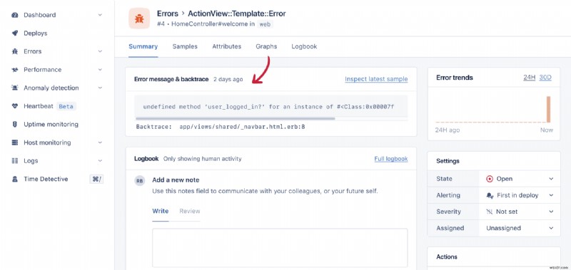 เปิดตัวแอป Ruby on Rails ของคุณบน DigitalOcean ด้วย AppSignal:คำแนะนำทีละขั้นตอน