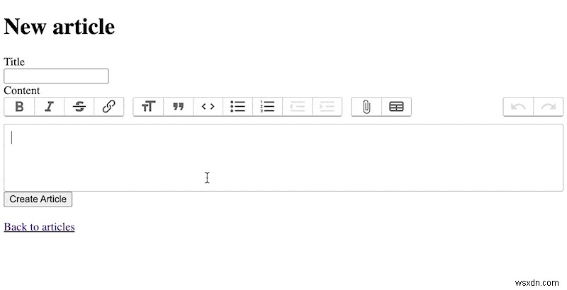 สร้างตัวแก้ไขตารางแบบไดนามิกใน Rails โดยใช้ Trix และ Turbo Frames 