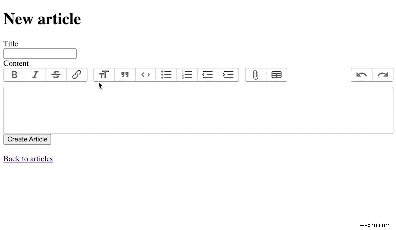 สร้างตัวแก้ไขตารางแบบไดนามิกใน Rails โดยใช้ Trix และ Turbo Frames 