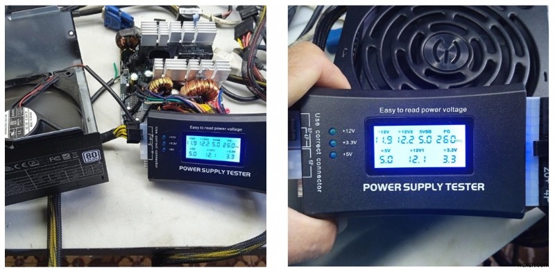 ได้รับการรับรองการซ่อมแซมพาวเวอร์ซัพพลาย EVGA 500W 80 Plus 