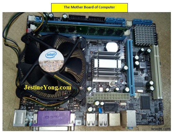 เมนบอร์ดได้รับการกู้คืนหลังจากขั้วต่อ VGA ถูกฉีกออกโดยไม่ได้ตั้งใจ 