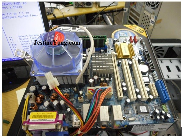 การฟื้นฟูเมนบอร์ด ASRock KBNF4G-SATA2:เรื่องราวการซ่อมแซมที่ประสบความสำเร็จ 