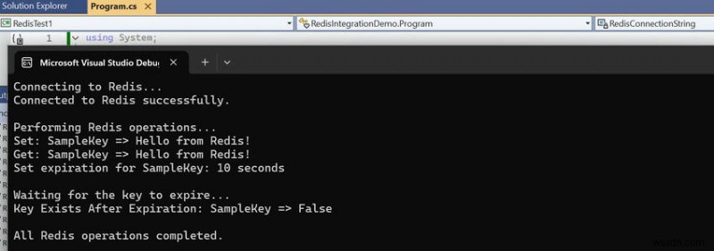 การเรียนรู้การรวม Redis ใน .NET Core:คู่มือปฏิบัติ 