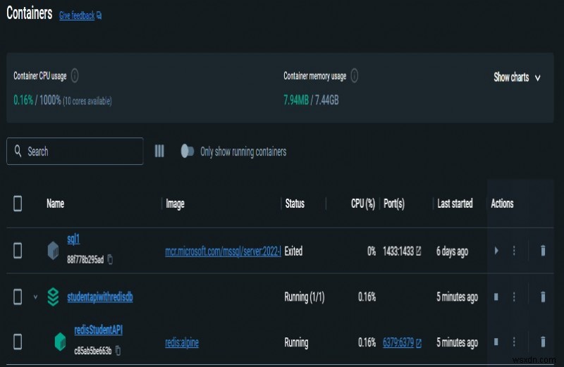 Redis เป็นที่เก็บข้อมูลหลักใน .NET 8 Web API
