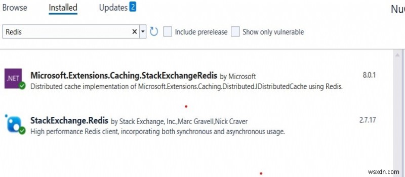 Redis เป็นที่เก็บข้อมูลหลักใน .NET 8 Web API