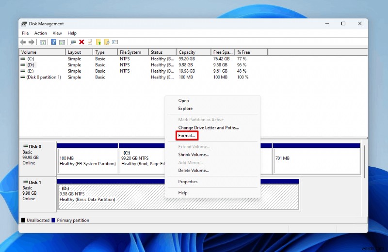 แก้ไขข้อผิดพลาด  ฟอร์แมตดิสก์ :แก้ไขด่วนสำหรับปัญหาการเข้าถึงดิสก์ของ Windows 