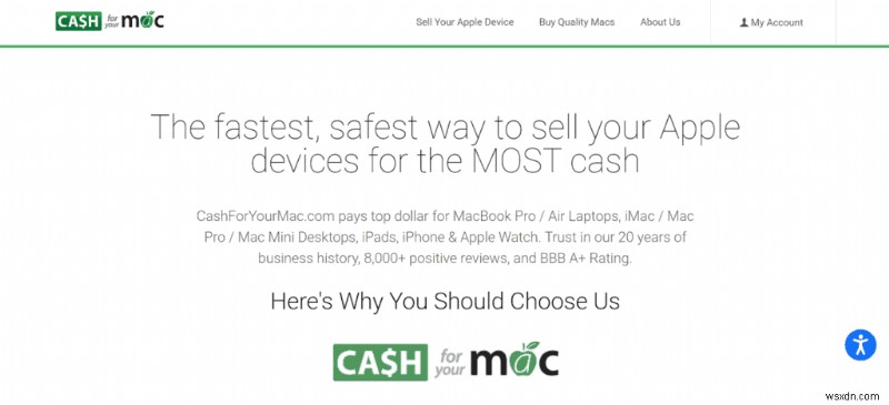 แพลตฟอร์มชั้นนำสำหรับขาย MacBook Air ของคุณในราคาที่ดีที่สุด 