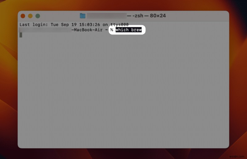 แก้ไข  brew:ไม่พบคำสั่ง  บน macOS - รีเซ็ตเส้นทาง Homebrew ด่วน 