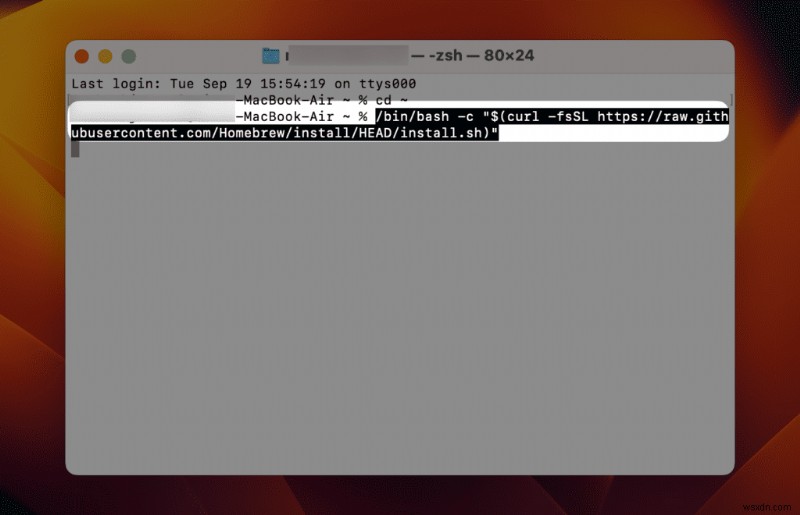 แก้ไข  brew:ไม่พบคำสั่ง  บน macOS - รีเซ็ตเส้นทาง Homebrew ด่วน 