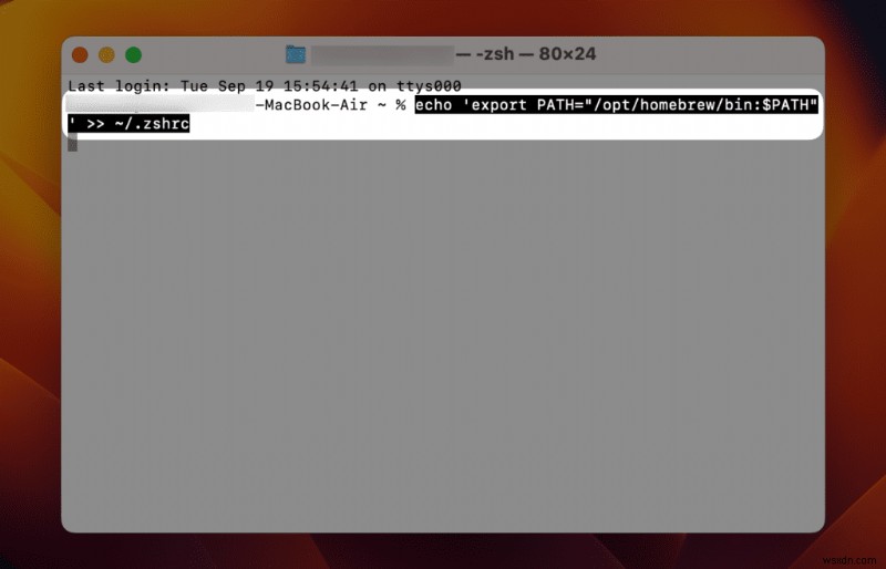 แก้ไข  brew:ไม่พบคำสั่ง  บน macOS - รีเซ็ตเส้นทาง Homebrew ด่วน 