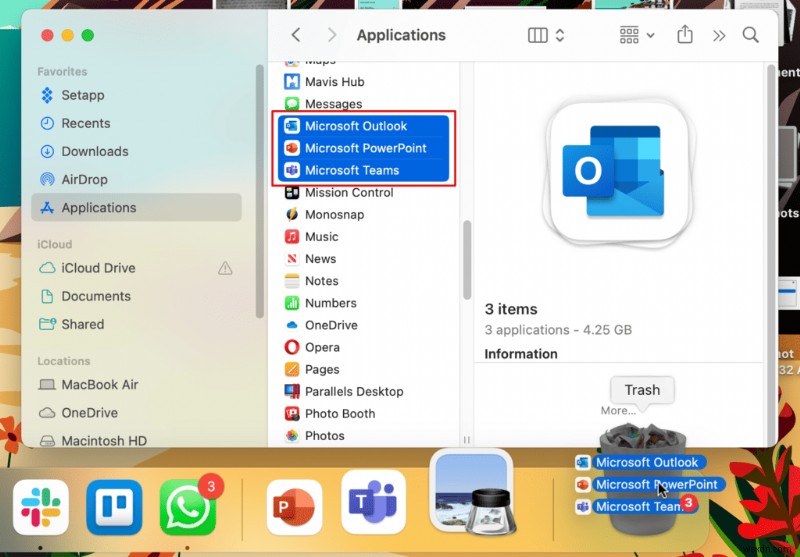 ทีละขั้นตอน:ลบ Microsoft Office ออกจาก Mac ของคุณอย่างปลอดภัย