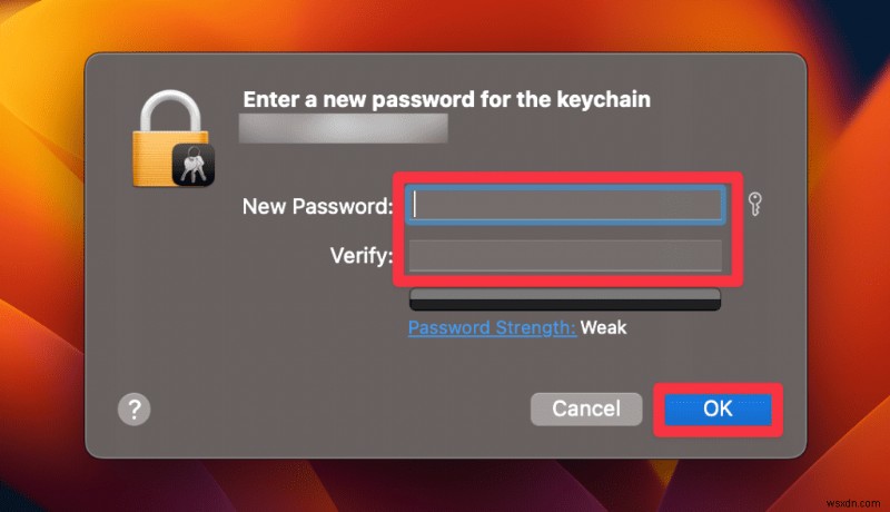 แก้ไขข้อผิดพลาด  assistantd ต้องการใช้พวงกุญแจเข้าสู่ระบบ  บน Mac ของคุณ 