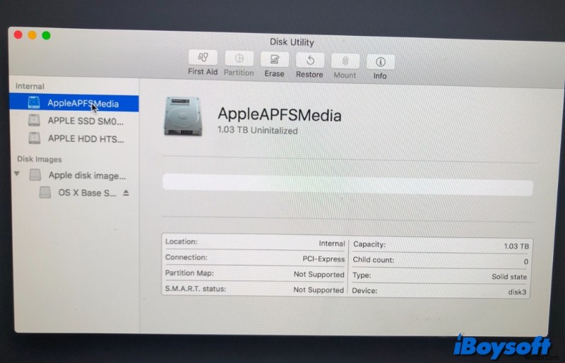 Fusion Drive แบ่งออกเป็นสองโวลุ่มบน Mac Mini/iMac—แก้ไขง่ายๆ 
