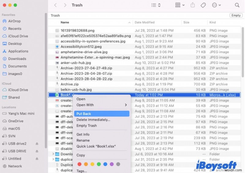 วิธีการกู้คืนไฟล์ Excel ที่ไม่ได้บันทึก ลบ หรือสูญหายบน macOS อย่างรวดเร็ว 