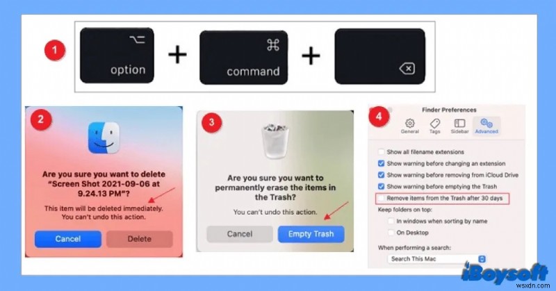 เหตุใดไฟล์ที่ถูกลบจึงไม่จบลงในถังขยะของ Mac - วิธีการกู้คืน