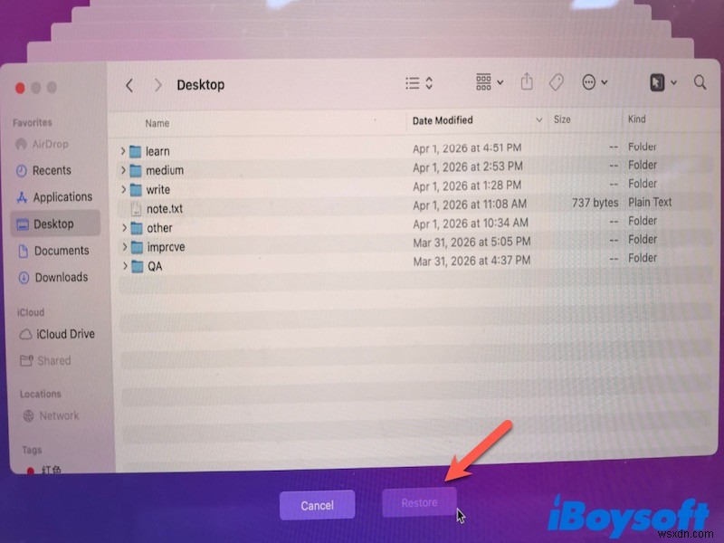 คู่มือการกู้คืนข้อมูล MacBook:กู้คืนไฟล์ที่สูญหายบน Air &Pro 