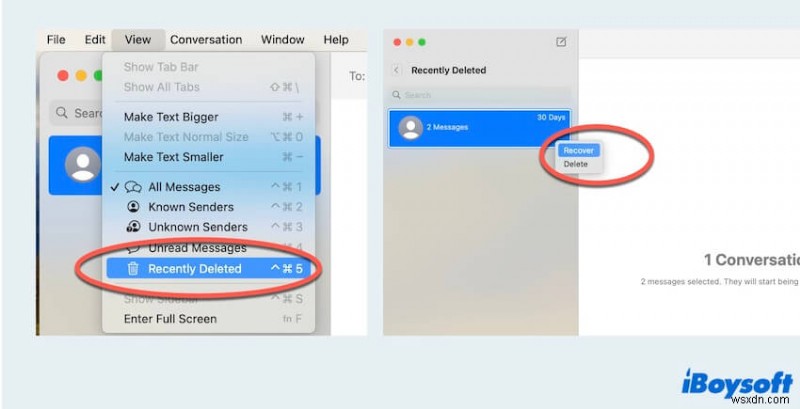 กู้คืน iMessages ที่ถูกลบบน Mac:เทคนิคที่ได้รับการพิสูจน์แล้วสำหรับการกู้คืนการสนทนาที่หายไป 