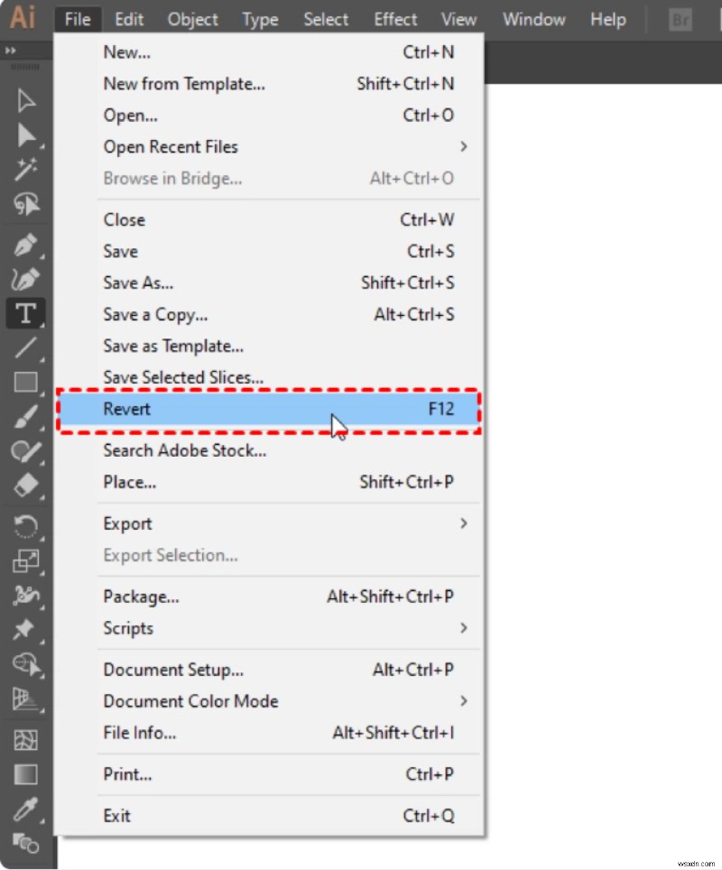 กู้คืนไฟล์ Adobe Illustrator ที่สูญหาย:ไม่ได้บันทึก, ลบ, เสียหาย, เขียนทับ 