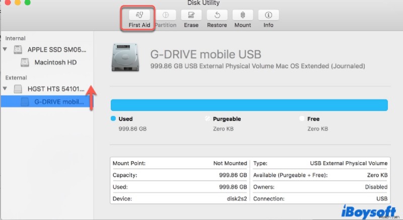 ไดรฟ์ภายนอก G-Drive หายไปบน Mac? ตรวจสอบด่วนเพื่อปกป้องข้อมูลของคุณ 