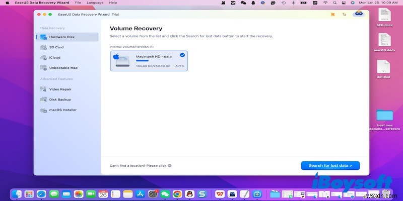 ซอฟต์แวร์กู้คืนเอกสาร Mac 5 อันดับแรก:เลือกสิ่งที่ดีที่สุดสำหรับความต้องการของคุณ