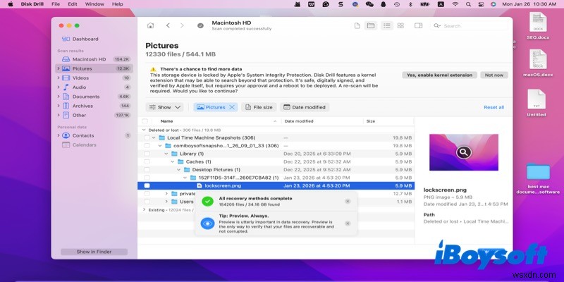 ซอฟต์แวร์กู้คืนเอกสาร Mac 5 อันดับแรก:เลือกสิ่งที่ดีที่สุดสำหรับความต้องการของคุณ