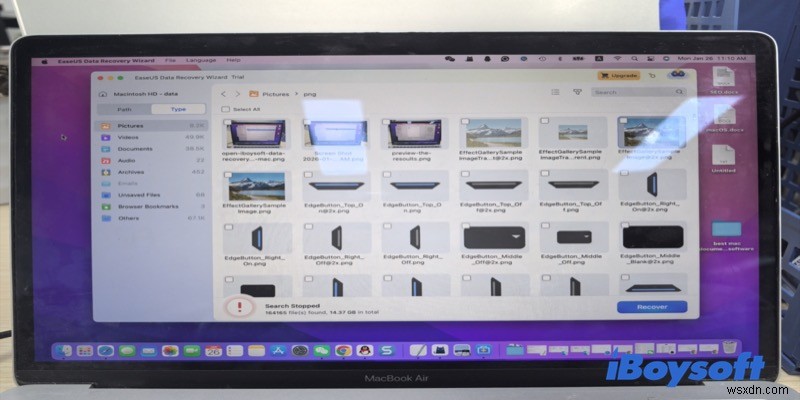 ซอฟต์แวร์กู้คืนเอกสาร Mac 5 อันดับแรก:เลือกสิ่งที่ดีที่สุดสำหรับความต้องการของคุณ