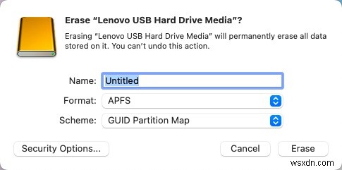 แก้ไขข้อผิดพลาด Volume Not Compatible ในการติดตั้ง macOS Big Sur บนไดรฟ์ภายนอก