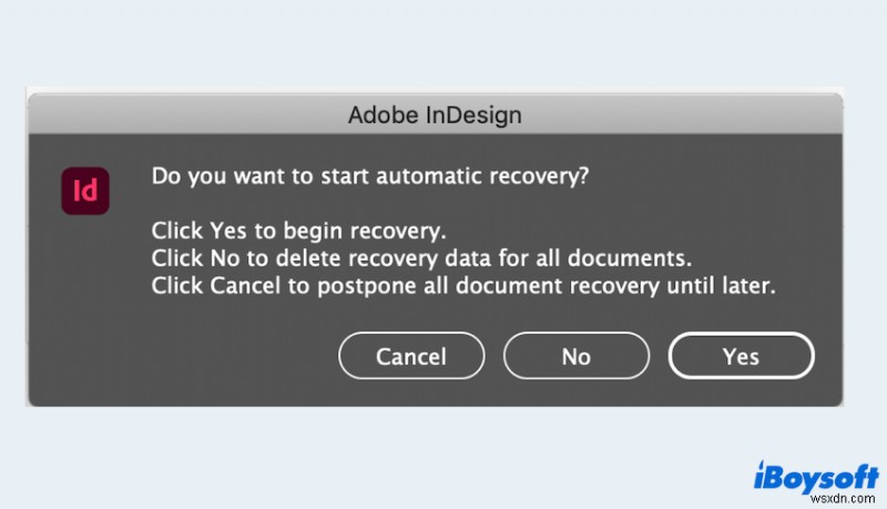 วิธีการกู้คืนไฟล์ InDesign ที่ไม่ได้บันทึก สูญหาย หรือถูกลบบน Mac – คำแนะนำทีละขั้นตอน 