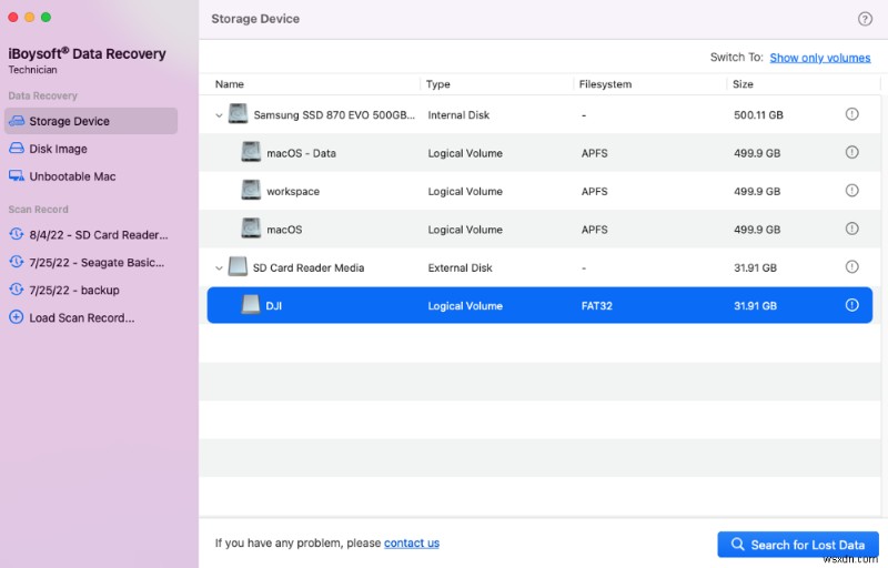คำแนะนำทีละขั้นตอนในการกู้คืนไฟล์ภาพ RAW จากการ์ด SD บน Mac และ Windows 