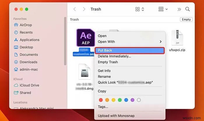 กู้คืนไฟล์ Adobe After Effects ที่ยังไม่ได้บันทึกหรือสูญหายบน Mac:ขั้นตอนที่รวดเร็วและผ่านการพิสูจน์แล้ว 